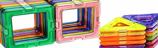 Tinksky 30pcs DIY Intelligent Magnetic Construction Pieces Magnetic Building Blocks Educational Toys Set