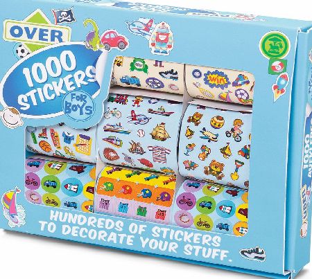 Tobar 1000 stickers for boys
