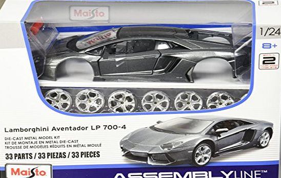Tobar 1:24 Scale ``Special Edition Lamborghini Aventador Lp700-4`` Model Car Kit