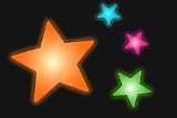 Tobar Multicoloured Mini Glow Stars
