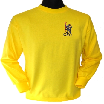 TOFFS Chelsea FC 1960s away. Retro Football Shirts