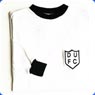 TOFFS Dundee Utd 1960s white. Retro Football Shirts
