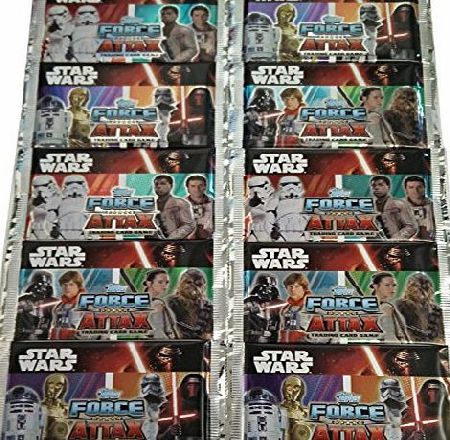 Topps Force Attax - The Force Awakens - 10 Booster - EN
