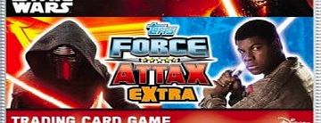 Topps Star Wars Force Attax Extra The Force Awakens Trading Card Booster Pack