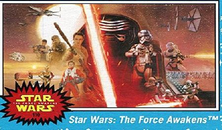 Topps Star Wars Journey To The Force Awakens Complete 110 Card Base Set