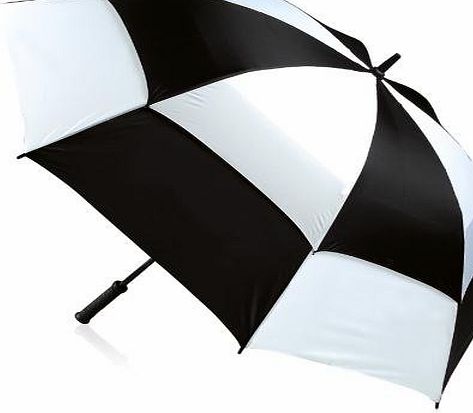 Totes  Auto Open Windproof Double Canopy Umbrella