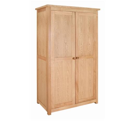 Toulouse Traditional Oak Furniture Toulouse Traditional Oak Wardrobe - Full Hanging