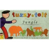 Toy Brokers Fuzzy-Felt Traditional Set - Jungle