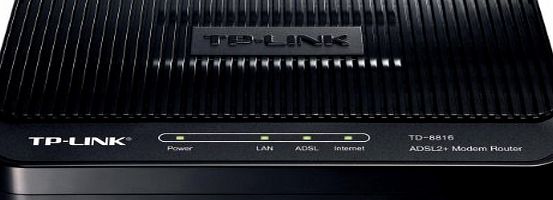 TP-LINK TD-8816 ADSL2/2  Wired Ethernet Modem Router
