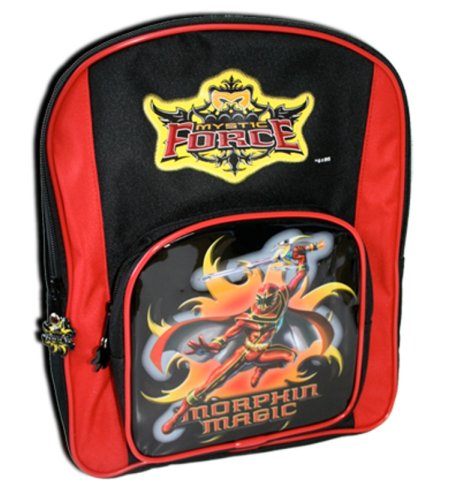 Trade Mark Collections Power Rangers Mystic Force Backpack with front pocket