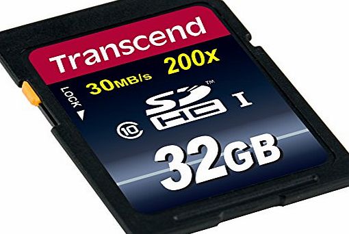 Transcend 32 GB Premium SDHC Memory Card, FFP