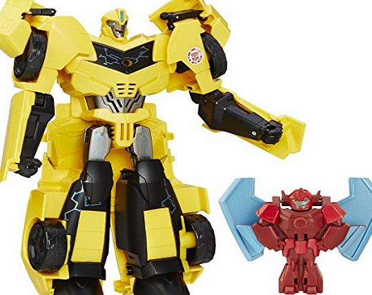 Transformers Robots in Disguise Power Surge Bumblebee and Buzz Strike Toy
