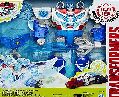 Transformers Robots in Disguise Power Surge Optimus Prime and Aero Bolt Figure