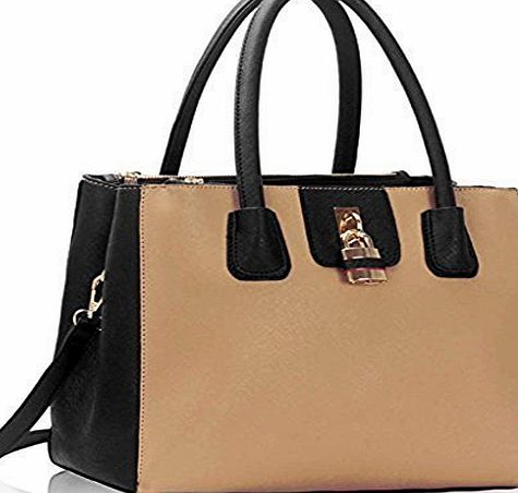 TrendStar Tote Shoulder Handbags Ladies Faux Leather Handbags Large Womens Designer Bags Tote Shoulder Bags