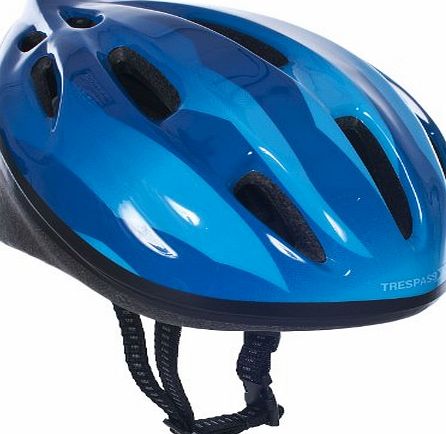 Trespass Kids Cranky Cycle Safety Helmet - Dark Blue, 48-52 cm