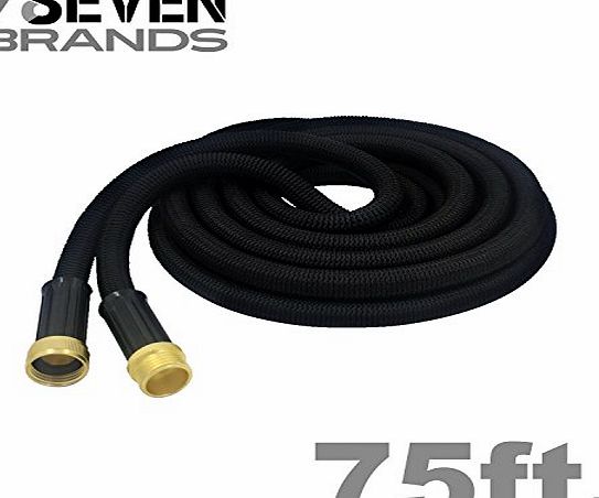 Triver Limited The Best Expandable Garden Hose 50ft . The Strongest Garden Hose on amazon! Super strong! Will never leak. Indestructible Triple Layered Latex Core with Hardened Plastic Connectors. No kink flexible M