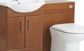 Trueshopping Calvados Bathroom Furniture Vanity Storage Unit
