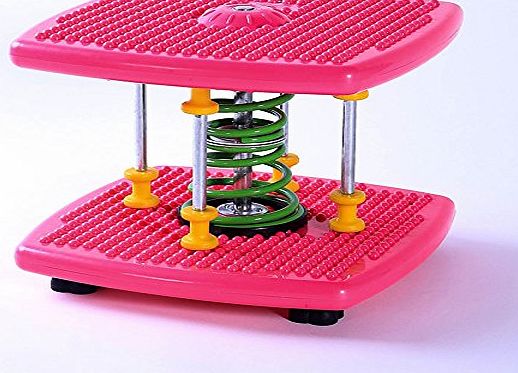 Tufan TTamp;FF 3Pcs Color Twister Plate Twist Board Magnet Plate Twist Disk Slimming Legs Fitness Equipment Small Home Fitness Product , pink