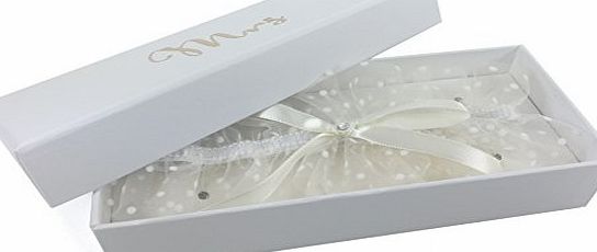 ukgiftstoreonline Wedding Garter In Gift Box By Always and Forever