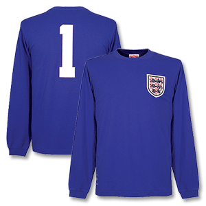 Umbro 1966 England Home L/S GK Shirt - Blue