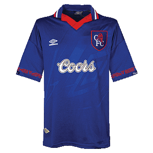 Umbro 94-95 Chelsea Home Shirt - Coors Sponsor - Grade 8