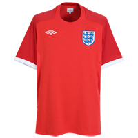 Umbro England Away Shirt 2010/12 with Lineker 10