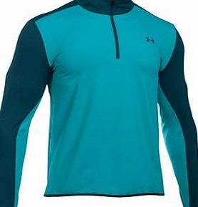 Under Armour 2016 Under Armour Storm1 Midlayer 1/4 Zip Cover-up Long Sleeve Mens Golf Pullover Pacific Medium