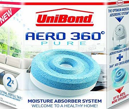Unibond  Aero 360 Moisture Absorber Refills, Pack of 2