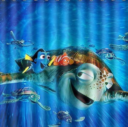 Unknown HomeMo Finding Nemo Disney Illust Custom Shower Curtain 66``X 72``