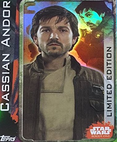 Unknown Star Wars Rogue One Cassian Andor Limited Edition trading card