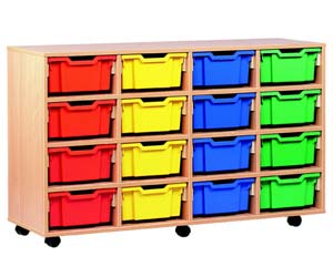 Unbranded 16 tray combination storage unit