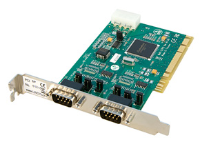 Bus Type: 32 Bit PCI & PCI-XSpeed: Up to 921Kbit/secPlug & PlayCard Connector: 9 Way D MaleSoftware 