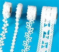 4 Rolls Of Lace Border Stickers