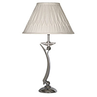 Unbranded 708 TLCH/S601 14OY - Chrome and Crystal Table Lamp