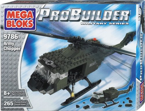 Army Helicoptor- MEGA BLOKS