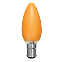 Unbranded BE02460 - 15 Watt Amber Pygmy SBC Bulb