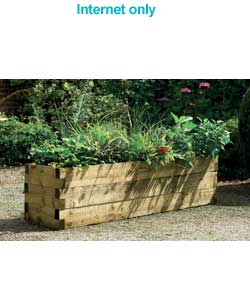Unbranded Caledonian Raised Planter Bed - 45 x 180cm