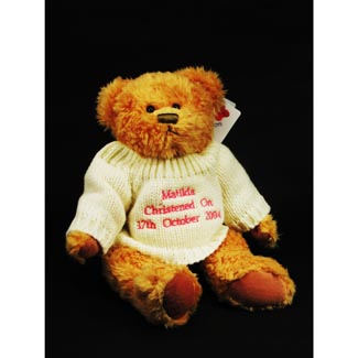 Christening Teddy Bear