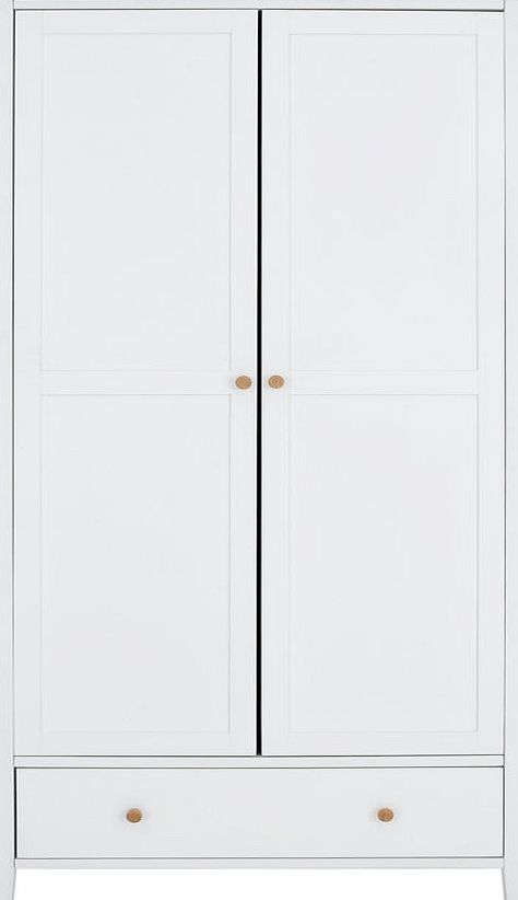 Unbranded Cookham 2 Door Wardrobe With Drawer