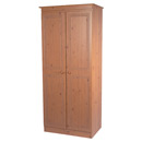 Corrib Pine plain wardrobe furniture
