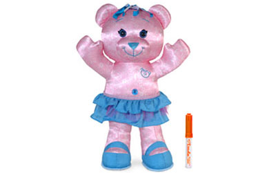 Unbranded Doodle Bear - Doodle on the Go Clip On