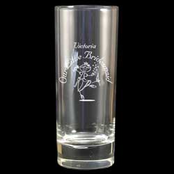 Unbranded Etched Hi Ball Glass Little Bridesmaid