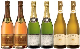 Six bottles for the price of five ... revered bubblies to pop some sparkle into your festive season.