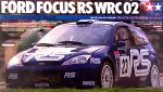 Ford Focus RS Blue WRC 02 1:24 Scale Kit- Tamiya