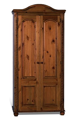 Full Hanging Wardrobe - Arch Top - Cottage