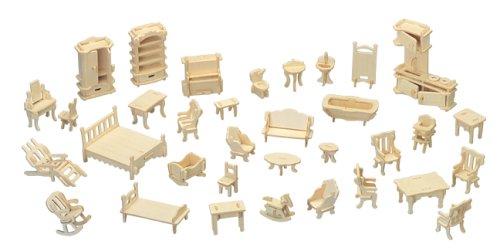 Furniture Set - Woodcraft Construction Kit- Quay