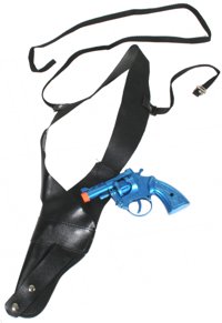 Unbranded Gangster Gun Holster with Revolver