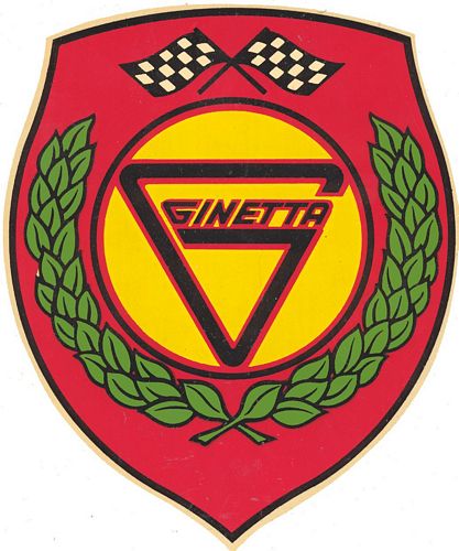 Ginetta Sticker (18cm x 15cm)
