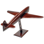 Unbranded Hand-Carved Caudron C460 Art Deco Plane