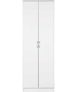 Unbranded Impressions 2 Door Wardrobe - White